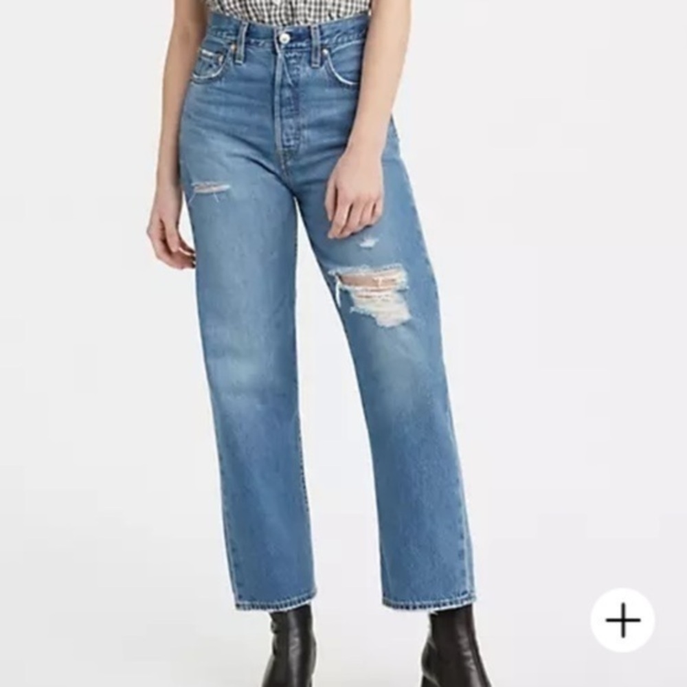 🔥 Levi's® Premium
RIBCAGE STRAIGHT ANKLE WOMEN'S JEANS🔥​